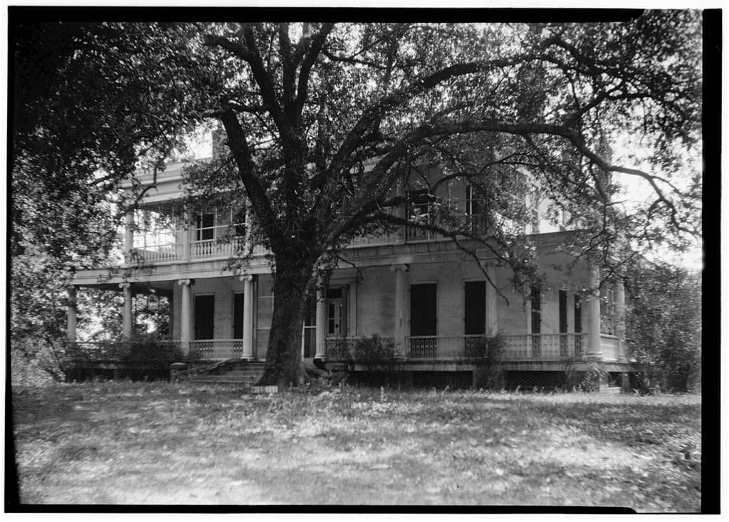 Via Wikimedia Commons Brandon Hall, where Henrietta Wood was enslaved, 1936.
