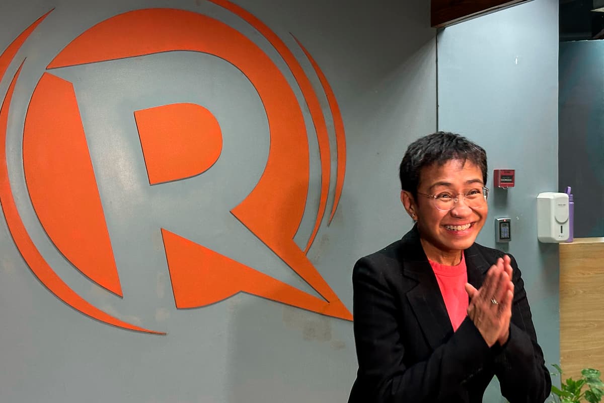 AP/Joeal Calupitan A 2021 Nobel peace prize co-winner, Maria Ressa, the founder of Rappler, at Manila, August 9, 2024.