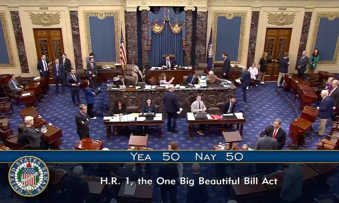 Senate Television via AP