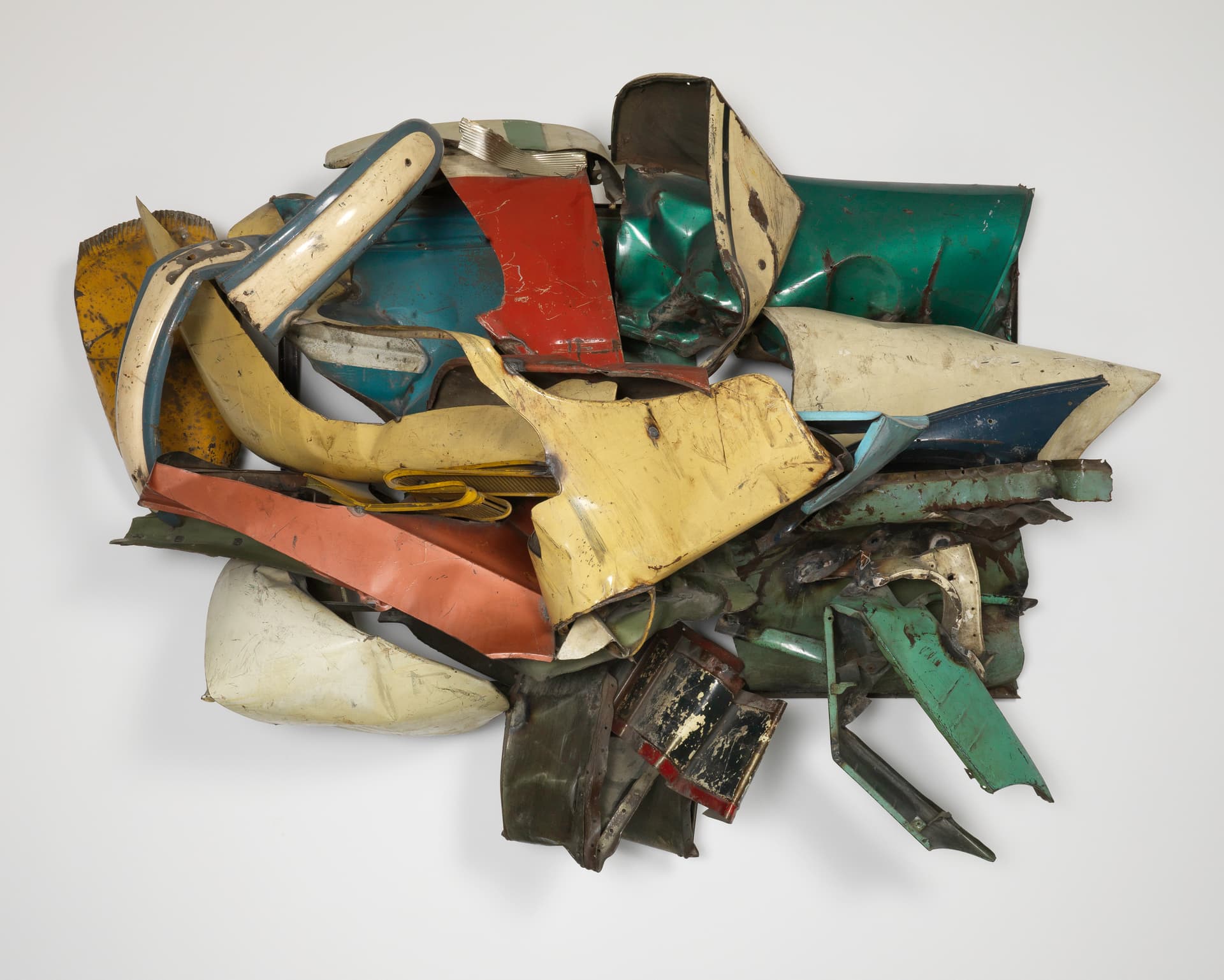 Kristopher McKay for the Solomon R. Guggenheim Museum, New York 'Dolores James,' by John Chamberlain, 1962. Detail.