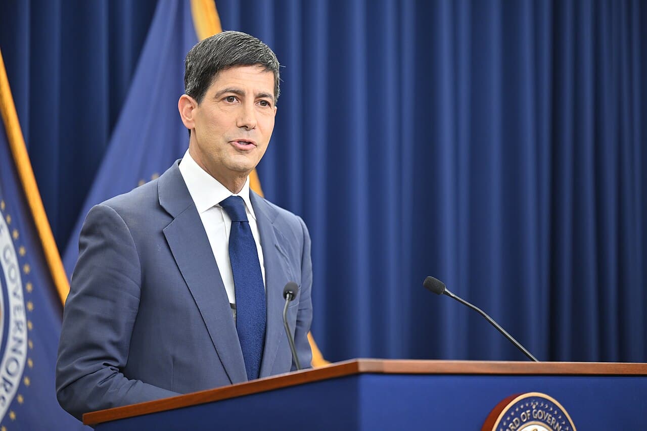 Federal Reserve via Wikimedia Commons The Fed chairman, Kevin Warsh, at a press conference on June 17, 2026.