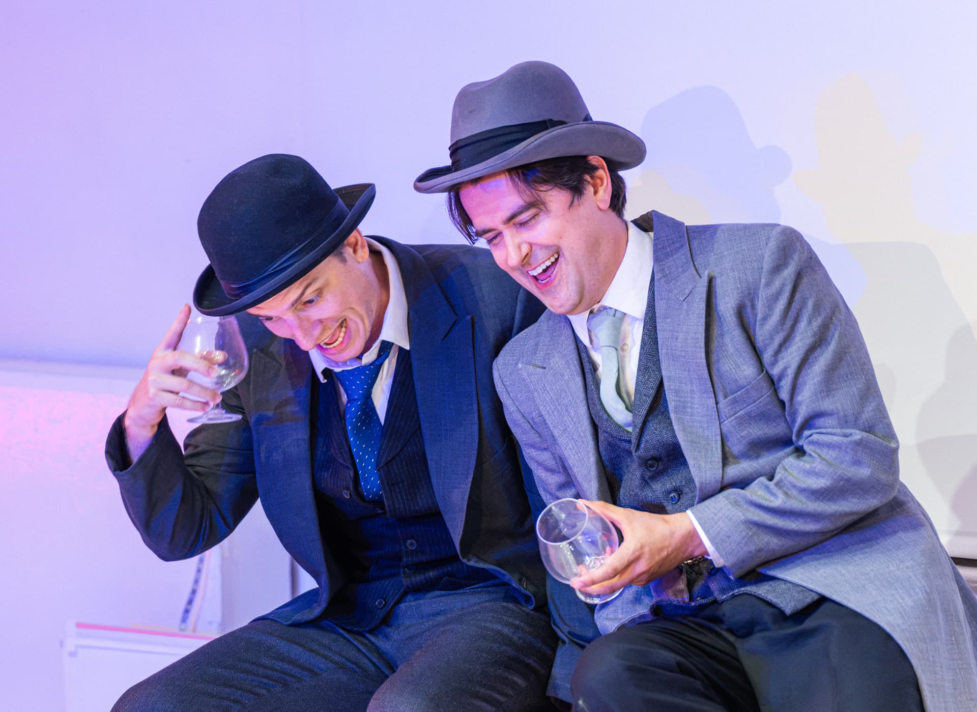 Via Paul Lutvak Spencer Lutvak and Sam Bolen in 'The Invention of Love.'
