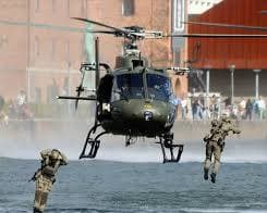 Danish Defense Ministry via X Danish Navy Special Forces participate in a tactical water deployment exercise at Aalborg, Denmark, in August 2012.