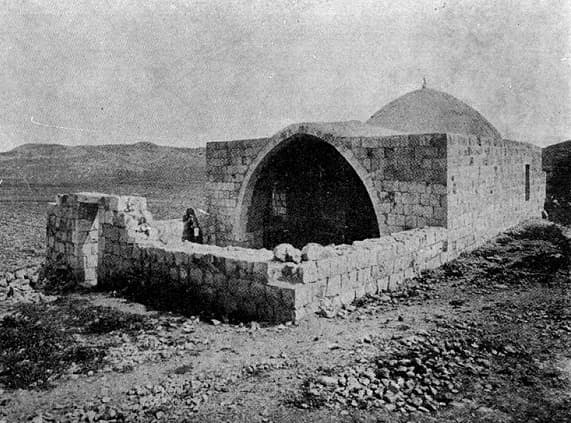 Joseph's Tomb, early 1900s. Wikimedia Commons