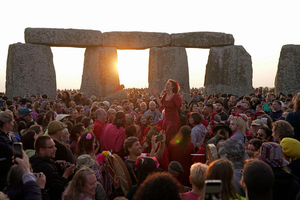 LatterDay Druids — and Other Revelers, Some AntlerClad — the