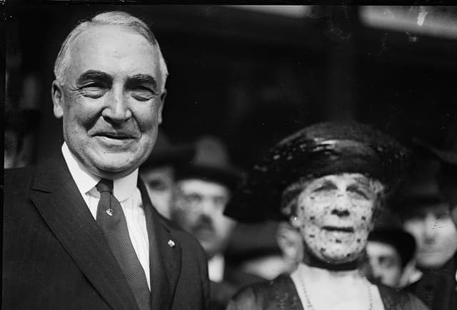 President Harding Is The Focus Of This Shaggy Dog Story 