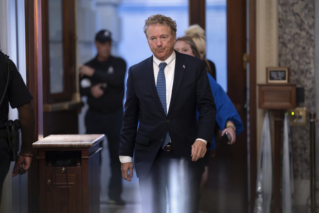 Exclusive: As Congress Reels, Senator Paul Warns Against Growing American  Involvement in Ukraine, Saying: 'We Don't Have Money To Give