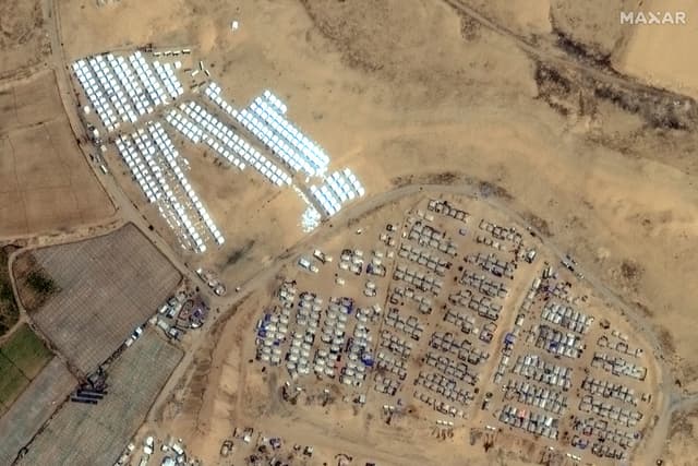 A Tale of Two Tent Cities: Israel Builds One Near Rafah as Anti-Israel ...