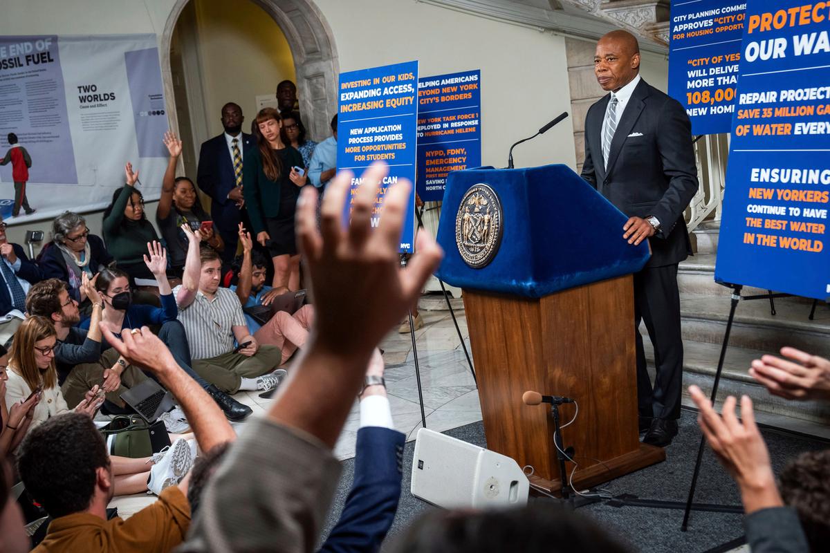 Ed Reed/New York Mayoral Photography Office via AP