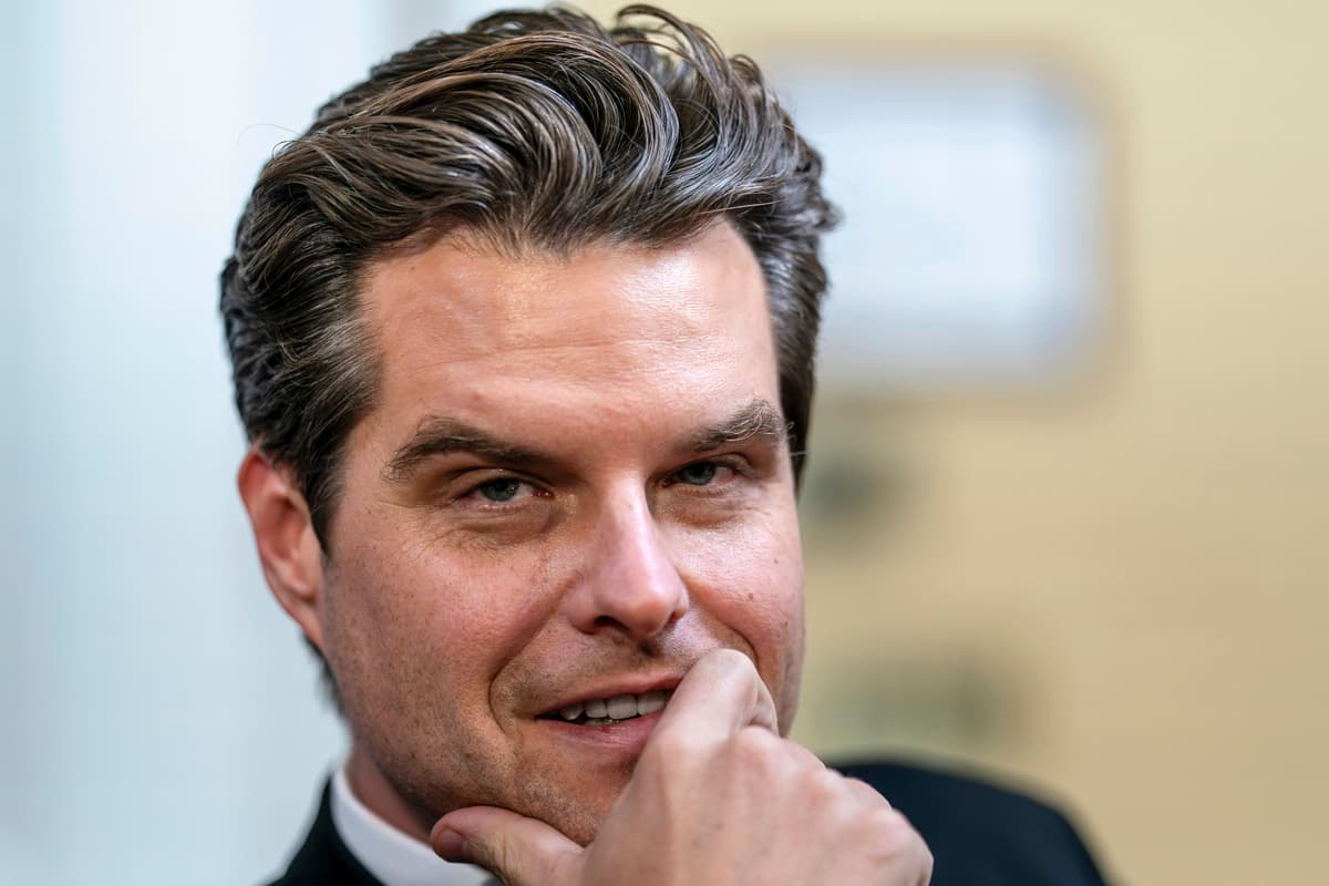 FILE—Rep. Matt Gaetz, R-Fla., appears before the House Rules Committee at the Capitol in Washington, Friday, Sept. 22, 2023.  (AP Photo/J. Scott Applewhite, File)