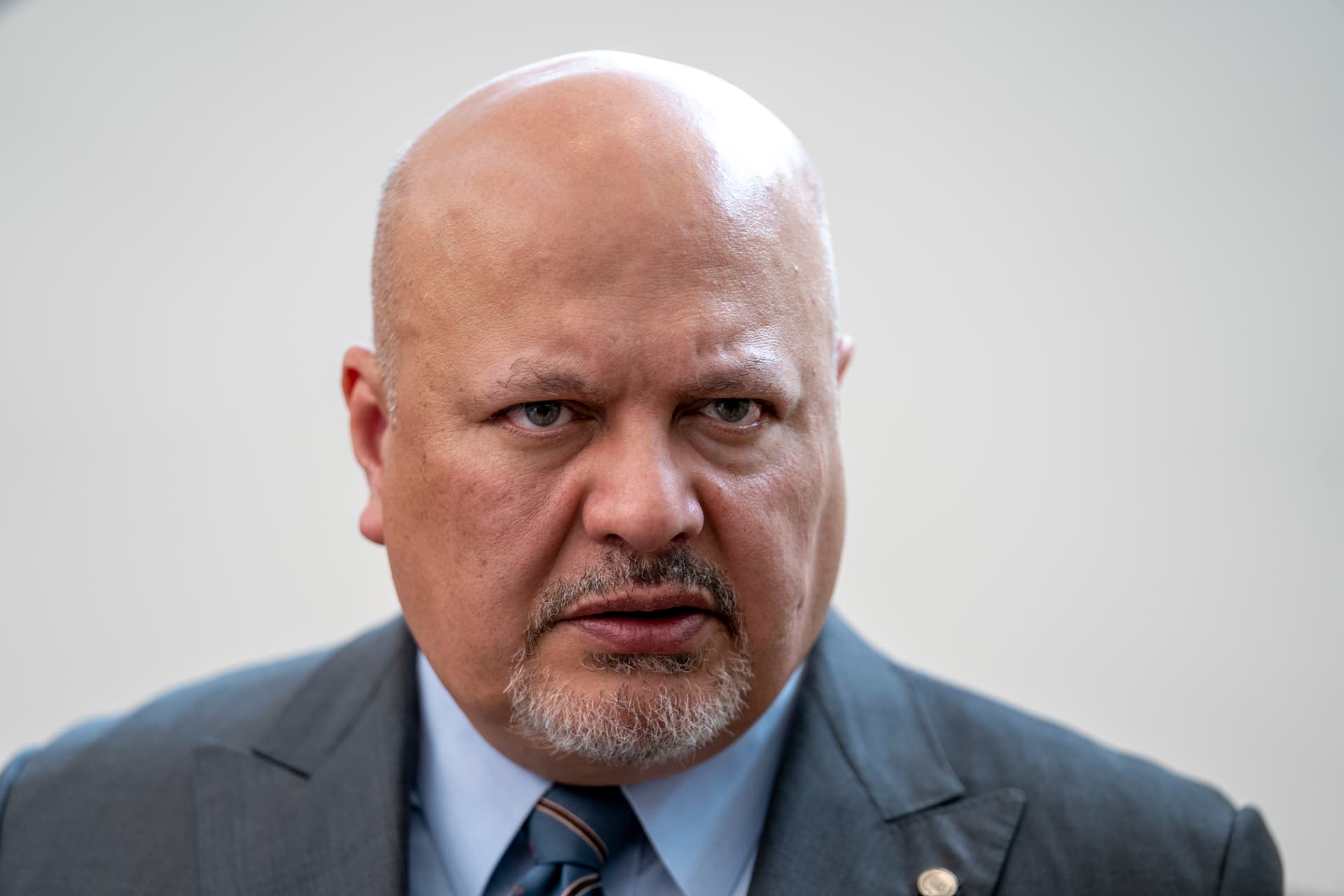 AP/Peter Dejong The International Criminal Court suspends its prosecutor, Karim Khan, who agreed to step down amid sexual abuse allegations.