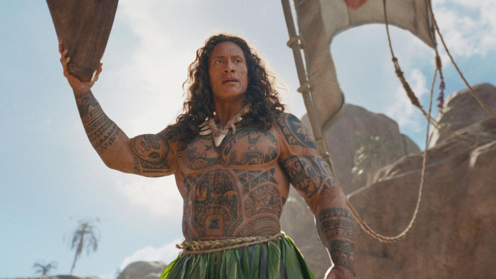 Disney Dwayne Johnson in 'Moana.'