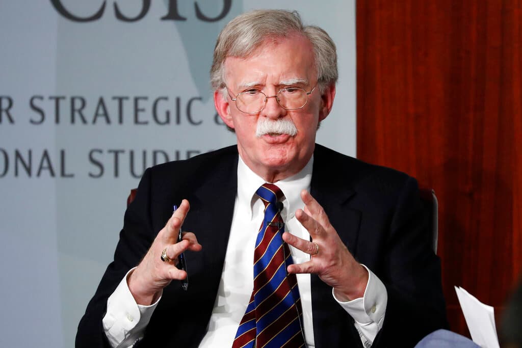AP/Pablo Martinez Monsivais John Bolton.