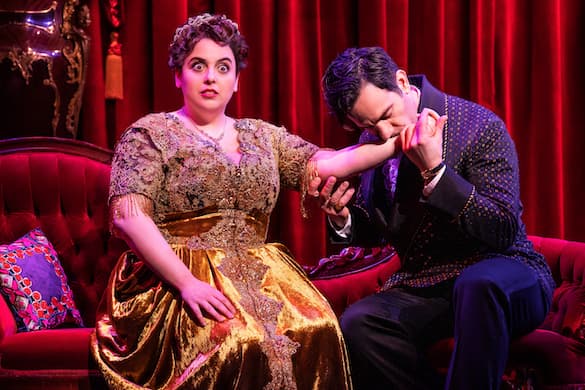 Beanie Feldstein and Ramin Karimloo in ‘Funny Girl.’ Matthew Murphy, 2022