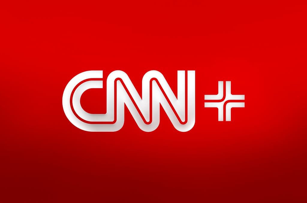 The CNN+ logo. CNN+ via AP