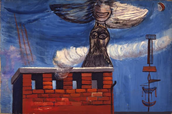 Louise Bourgeois, ‘Roof Song’ (1946-48). © The Easton Foundation/Licensed by VAGA at Artists Rights Society (ARS), NY