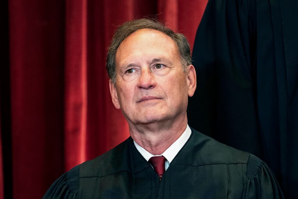Erin Schaff/the New York Times via AP, pool Justice Samuel Alito in 2021.