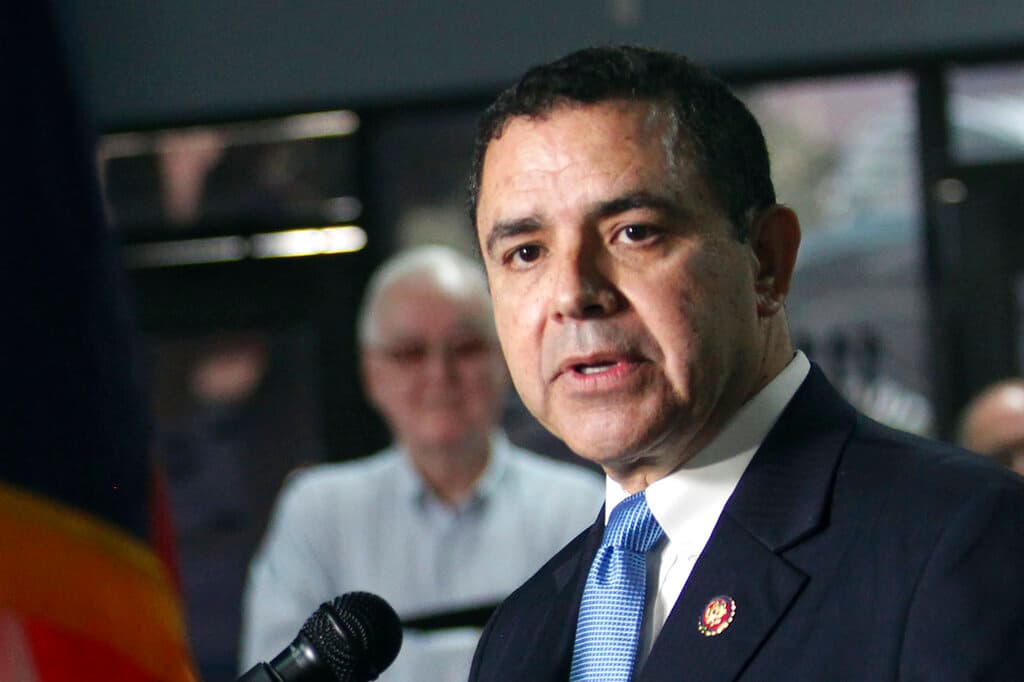 Delcia Lopez/the Monitor via AP, file Representative Henry Cuellar, July 19, 2019.