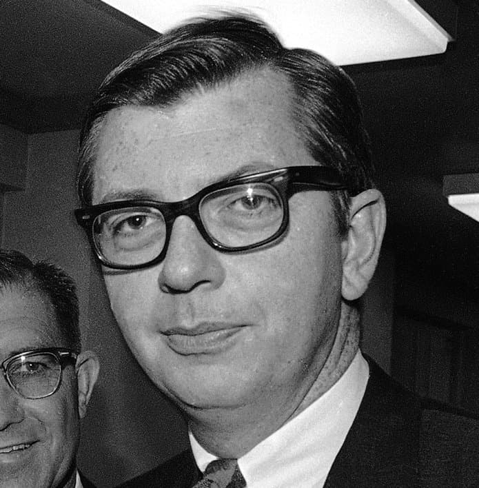 AP, file The chairman of the Alabama Democratic Party, Robert Vance, at Chicago in 1968.