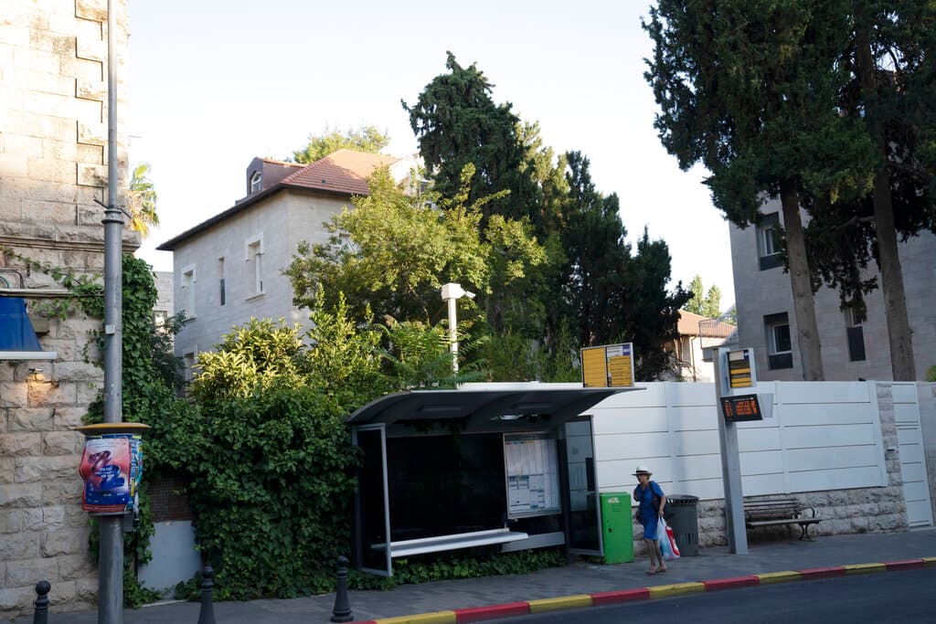 AP/Maya Alleruzzo The residence of U.S. ambassador to Israel, Tom Nides, at Jerusalem, June 16, 2022.