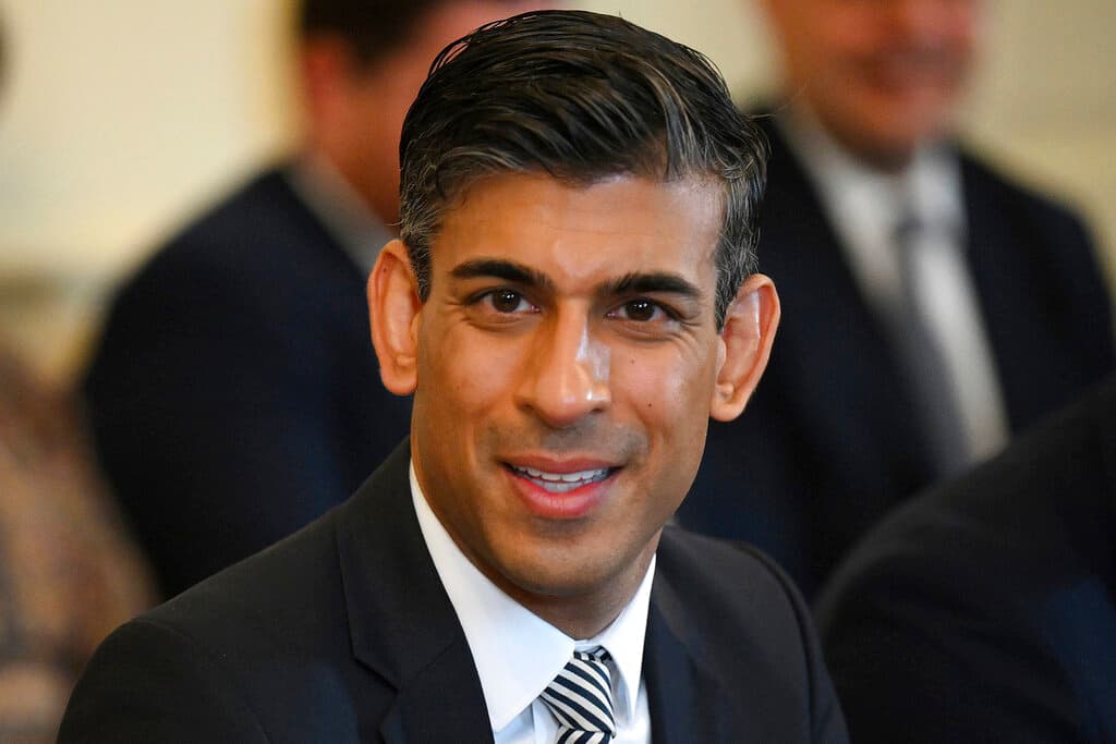 Daniel Leal/pool via AP, file Rishi Sunak is one of the leading candidates to replace Boris Johnson as prime minister.
