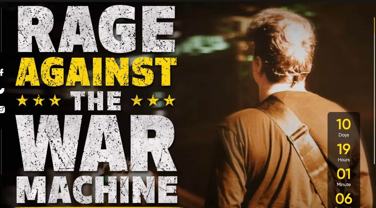 Via Rage Against the War Machine