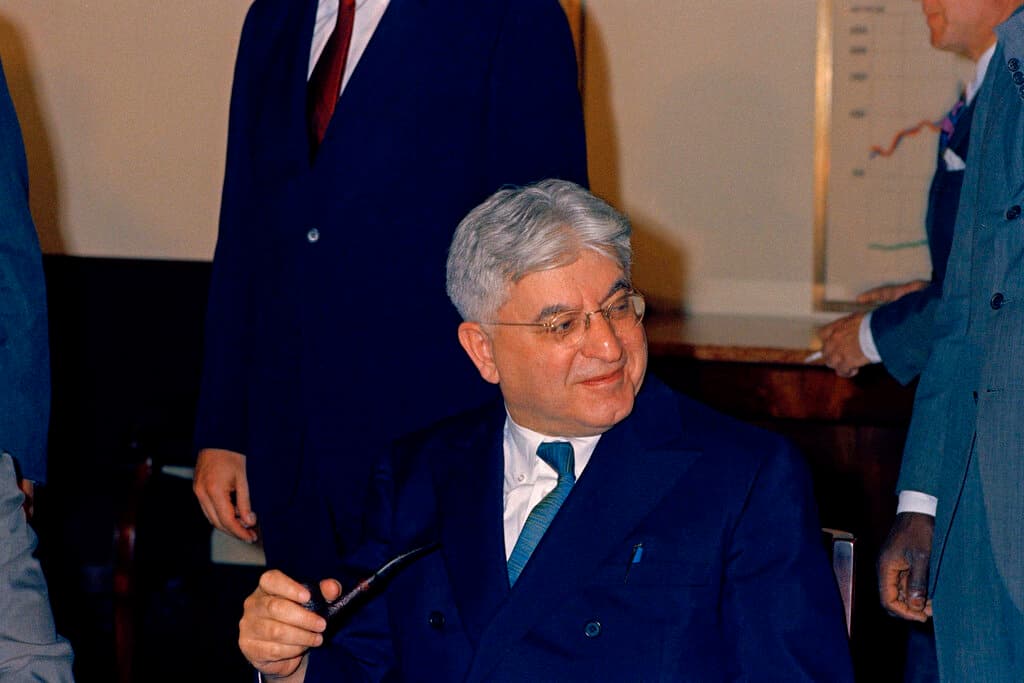 AP/John Duricka The Fed chairman, Arthur Burns, at Washington, D.C., May 21, 1970.