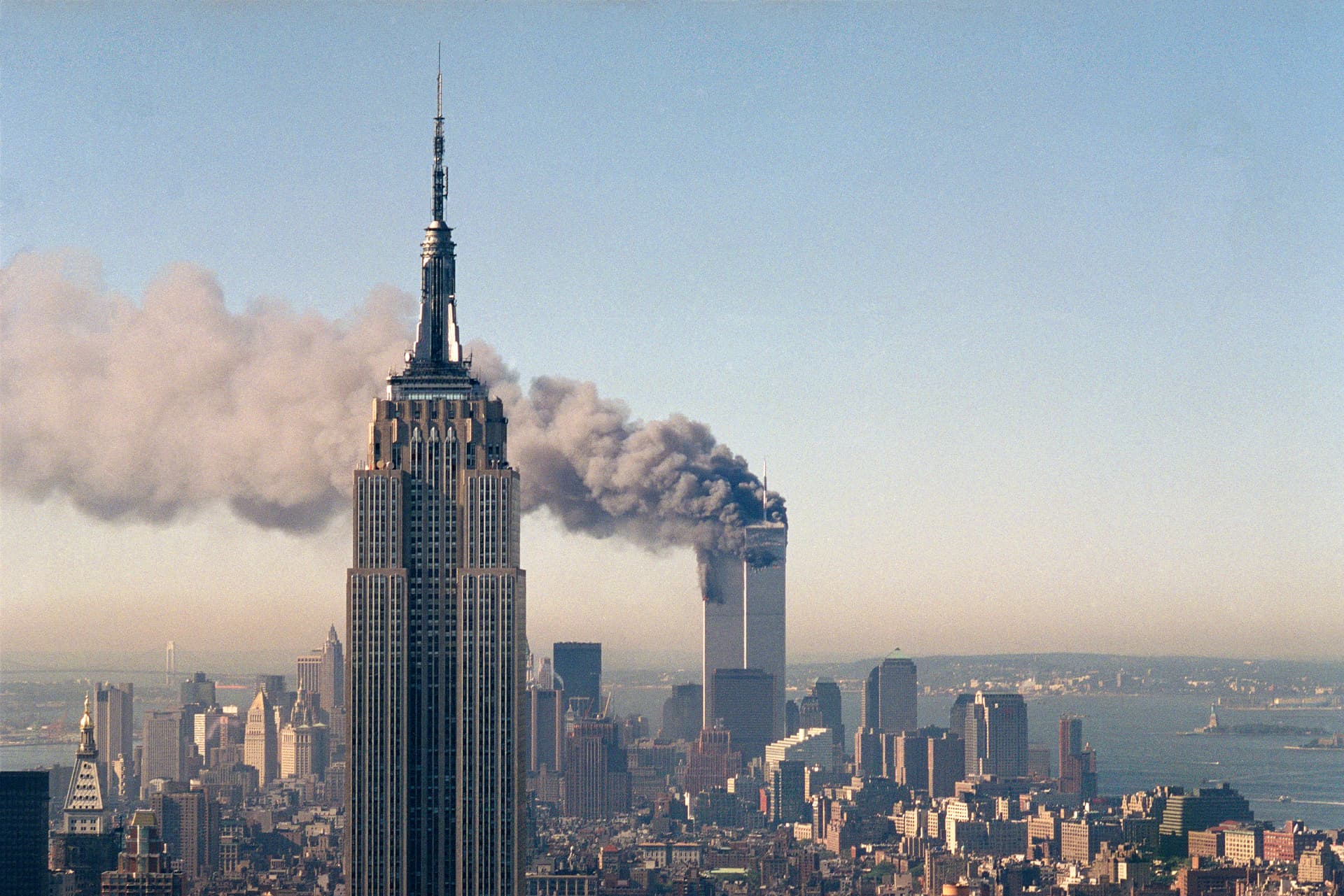 AP/Marty Lederhandler New York City on September 11, 2001.