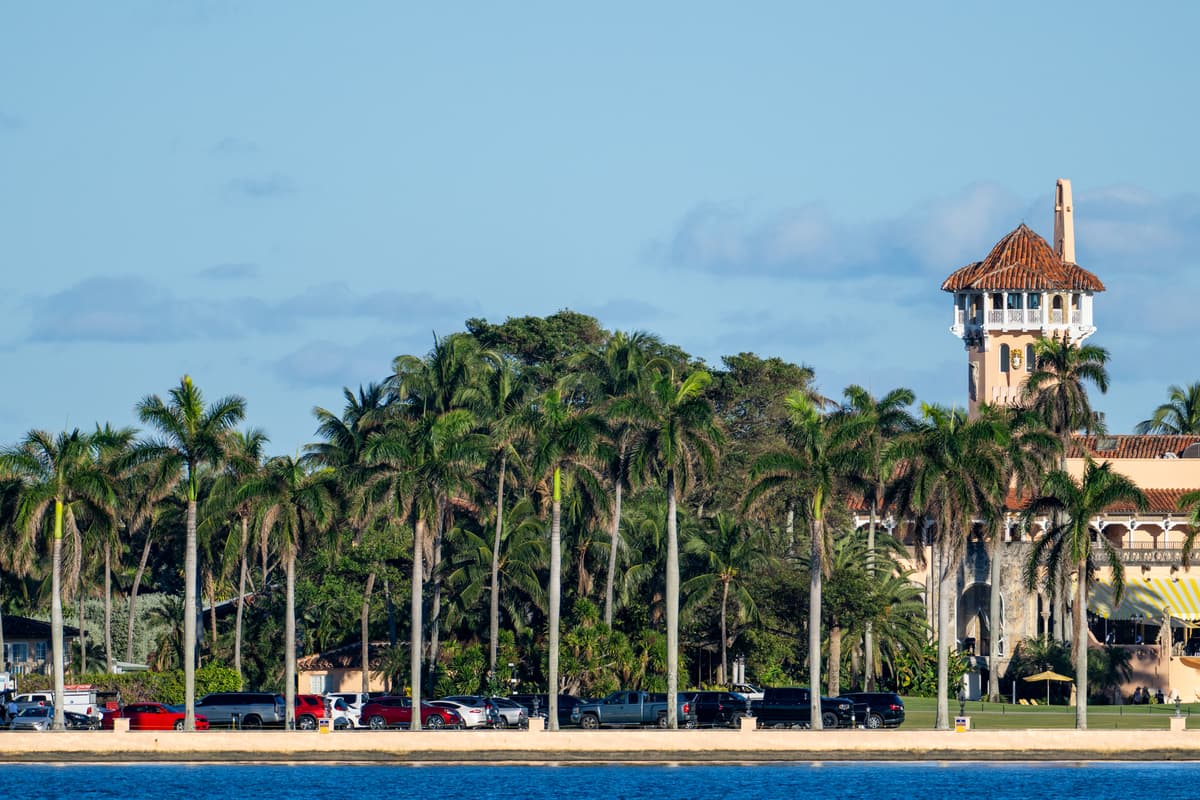 Brandon Bell/Getty Images The Mar-a-Lago Club is seen on November 26, 2024 at Palm Beach, Florida.