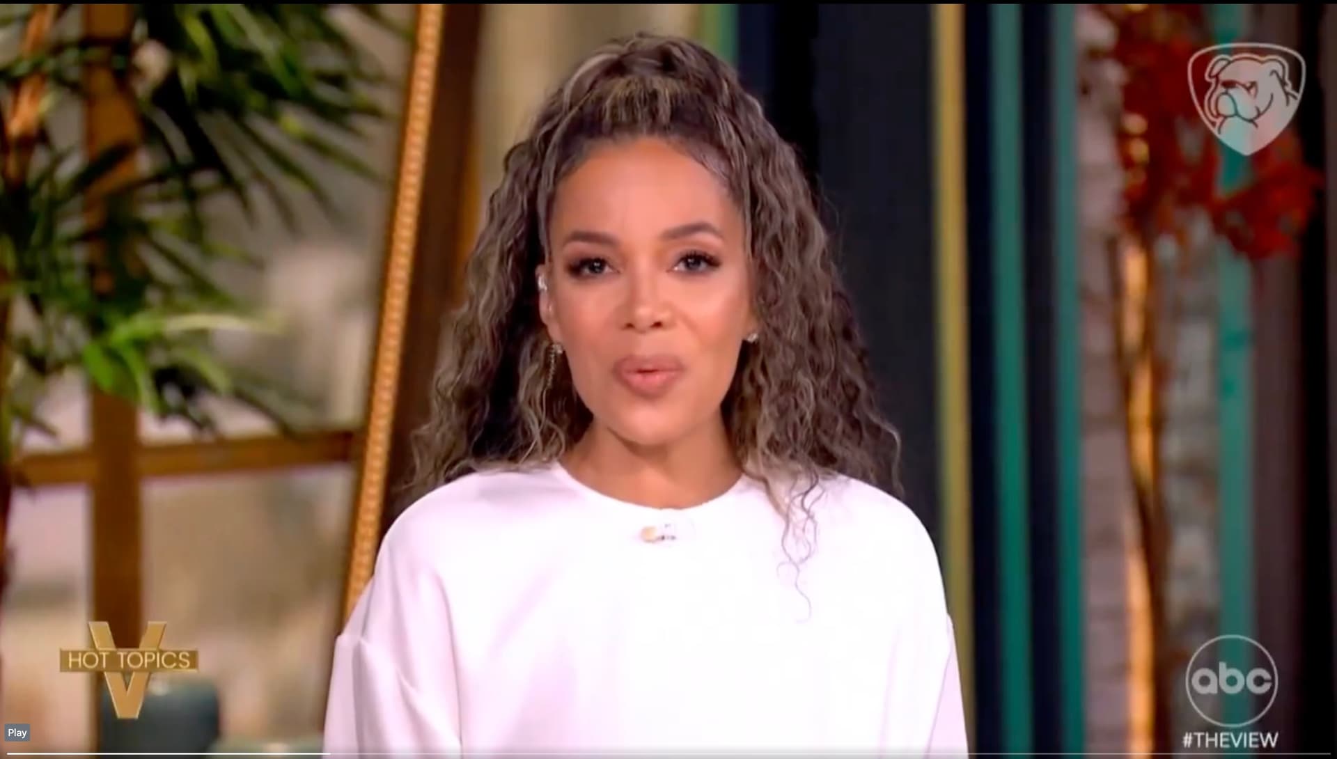 Via ABC News Sunny Hostin of 'The View.'