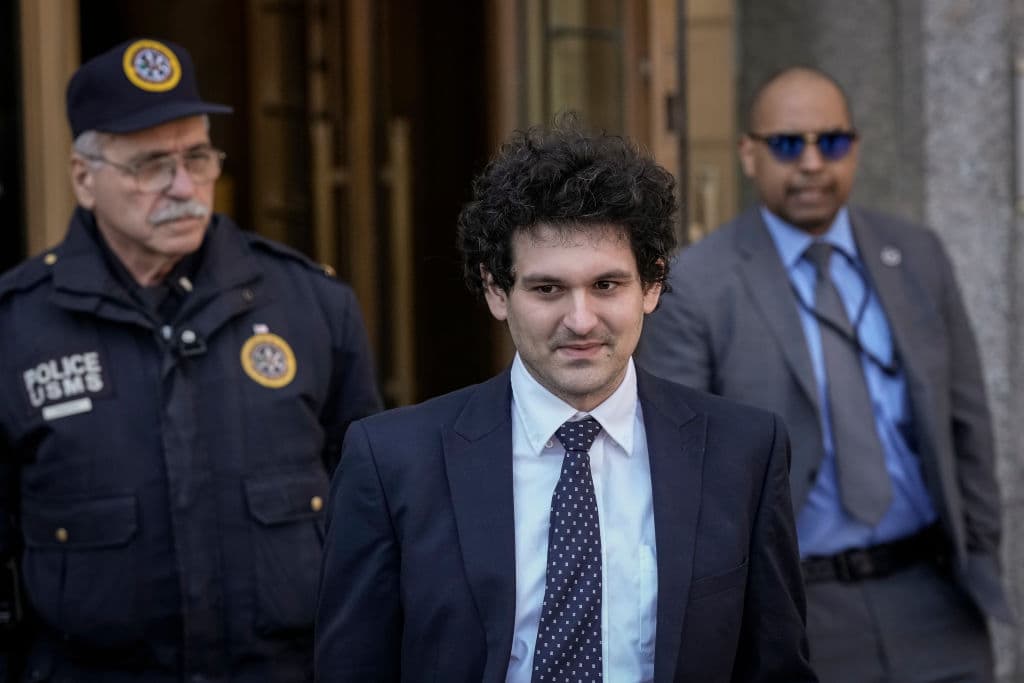 Drew Angerer/Getty Images FTX founder Sam Bankman-Fried departs Manhattan Federal Court after an arraignment hearing on March 30, 2023 at New York City.