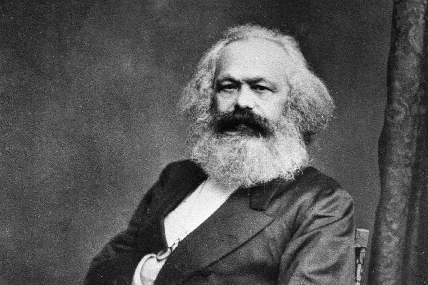Via Wikimedia Commons Karl Marx.