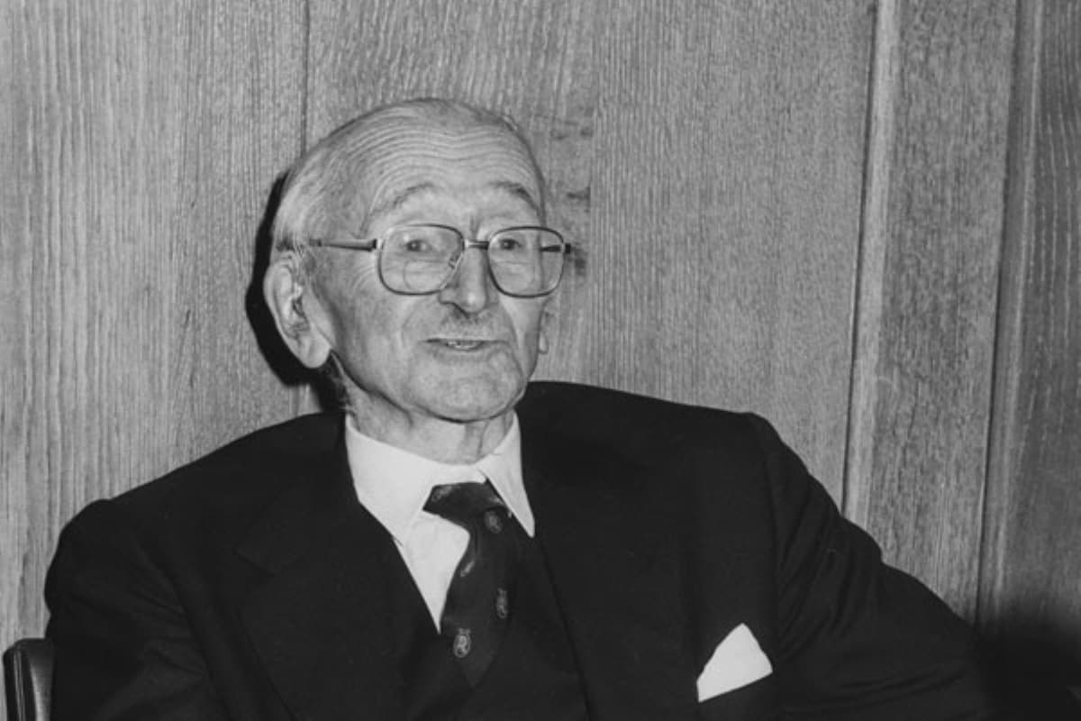 Via Wikimedia Commons Economist Friedrich Hayek in 1981.