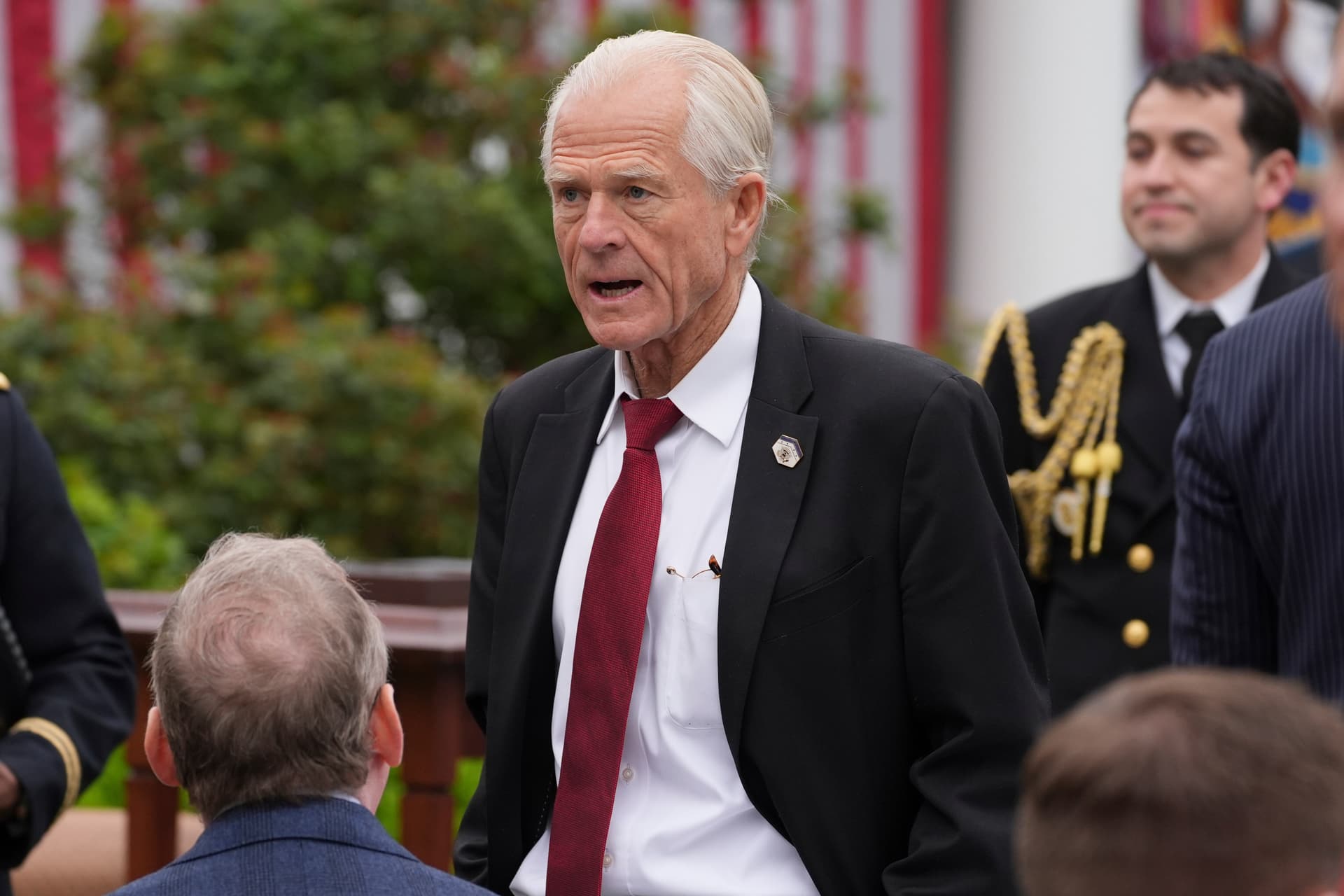 AP/Evan Vucci White House trade adviser Peter Navarro.