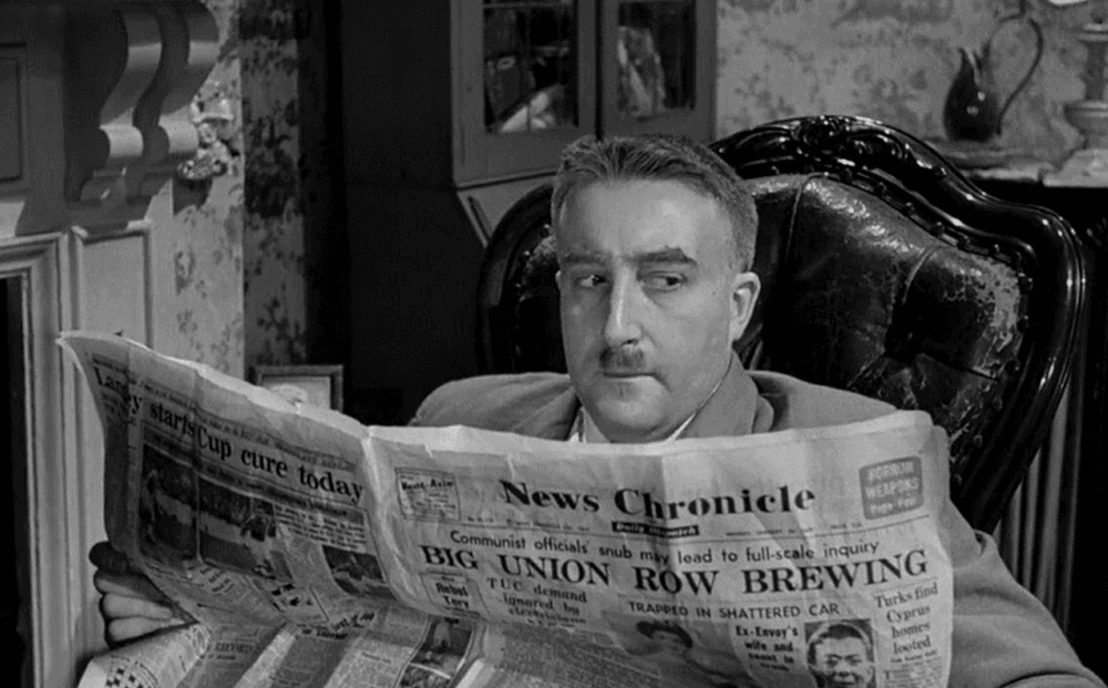 Via Film Forum Peter Sellers in 'I'm Alright Jack' (1959).