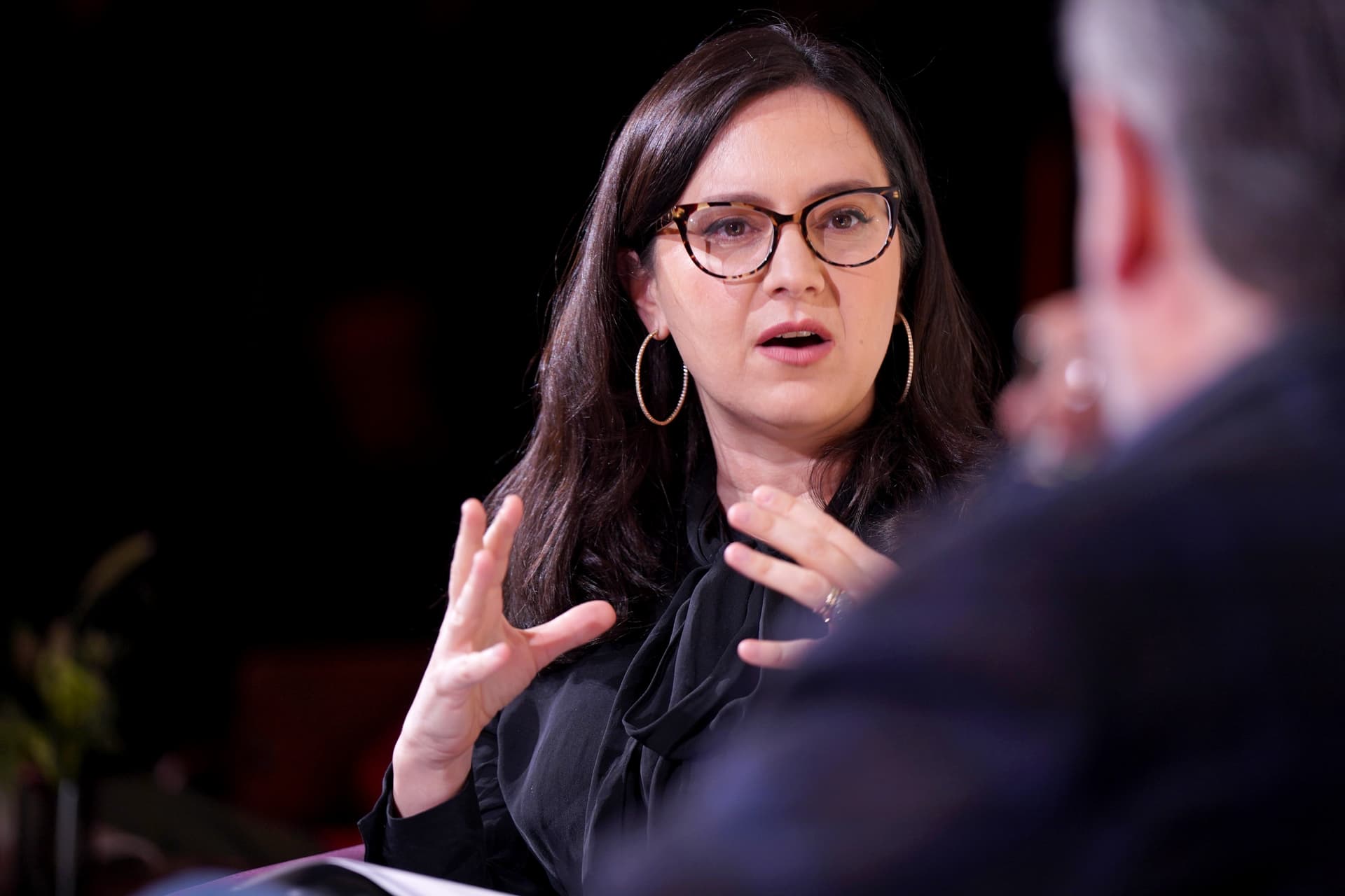 Leigh Vogel/Getty Images Bari Weiss on January 18, 2025 at Washington, D.C.