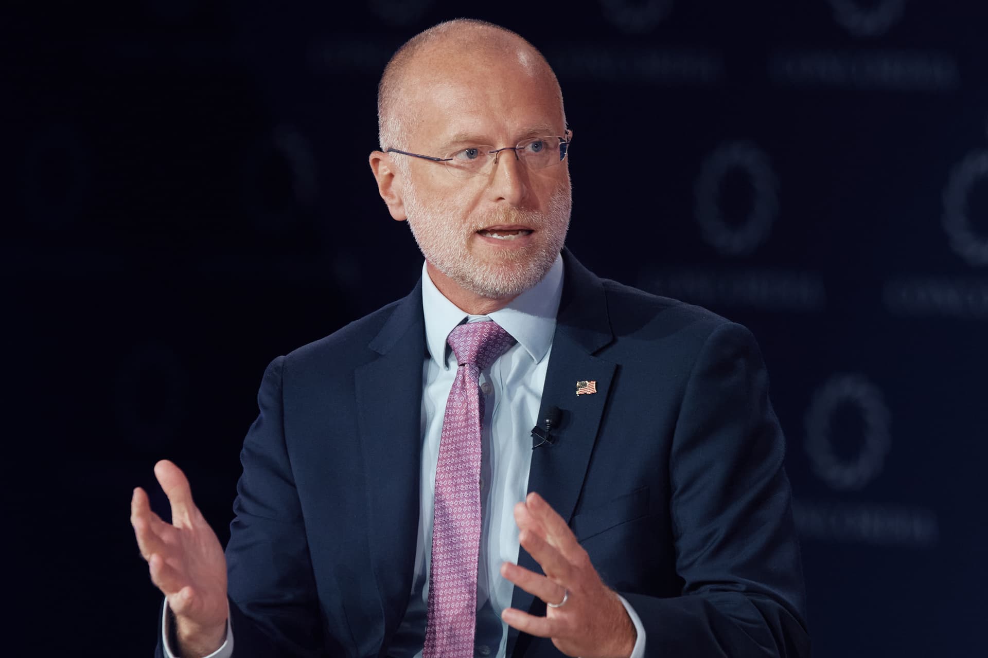 AP/Andres Kudacki The Federal Communications Commission chairman, Brendan Carr, at New York, September 22, 2025.