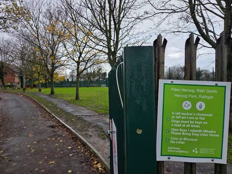Via X Ireland's Jewish population helped lead the effort against renaming Herzog Park at Dublin.