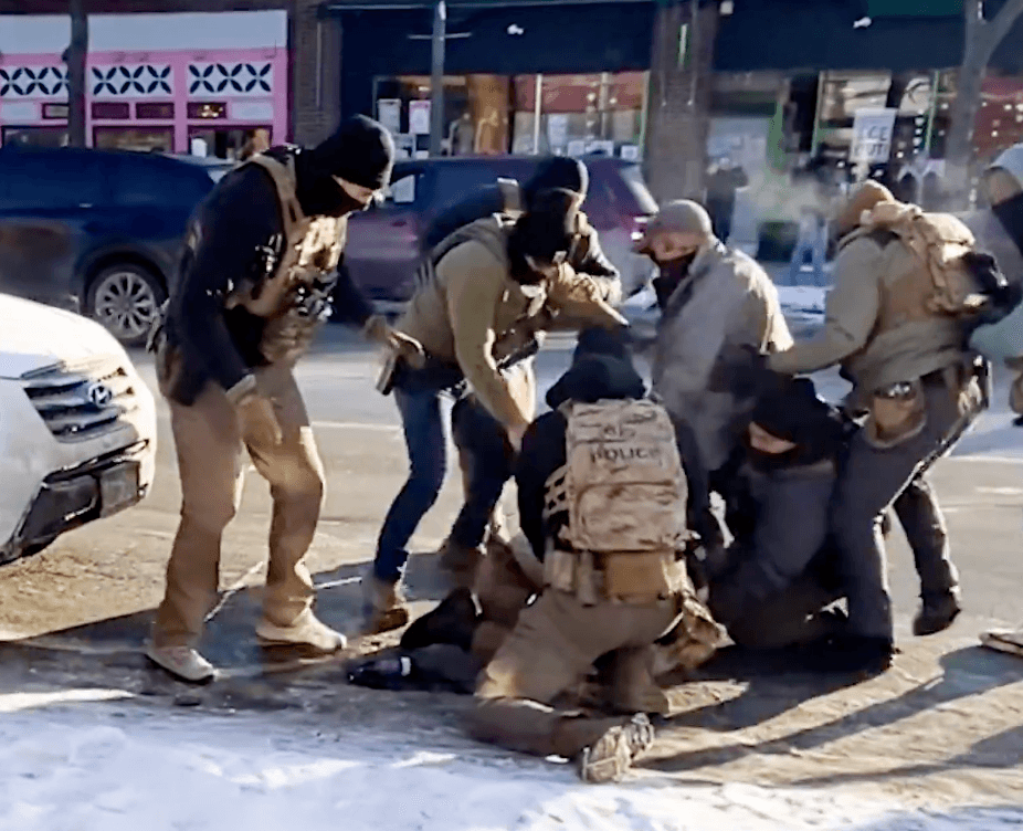 Via X Alex Pretti was recording the arrest of a woman when a group of federal agents took him to the ground and two agents opened fire on him.