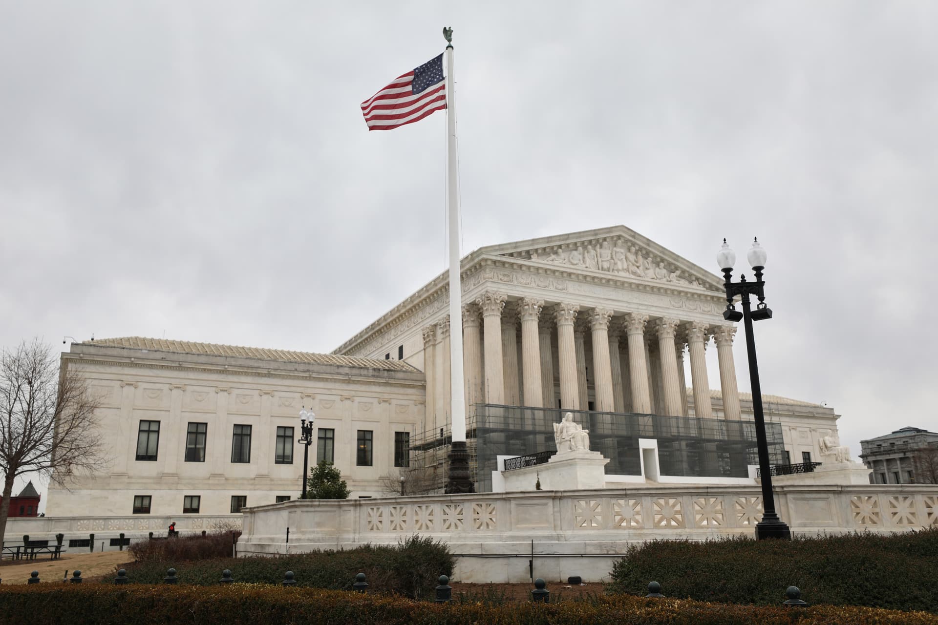 Rahmat Gul/AP The U.S. Supreme Court is seen at Washington, D.C., on January 14, 2026.