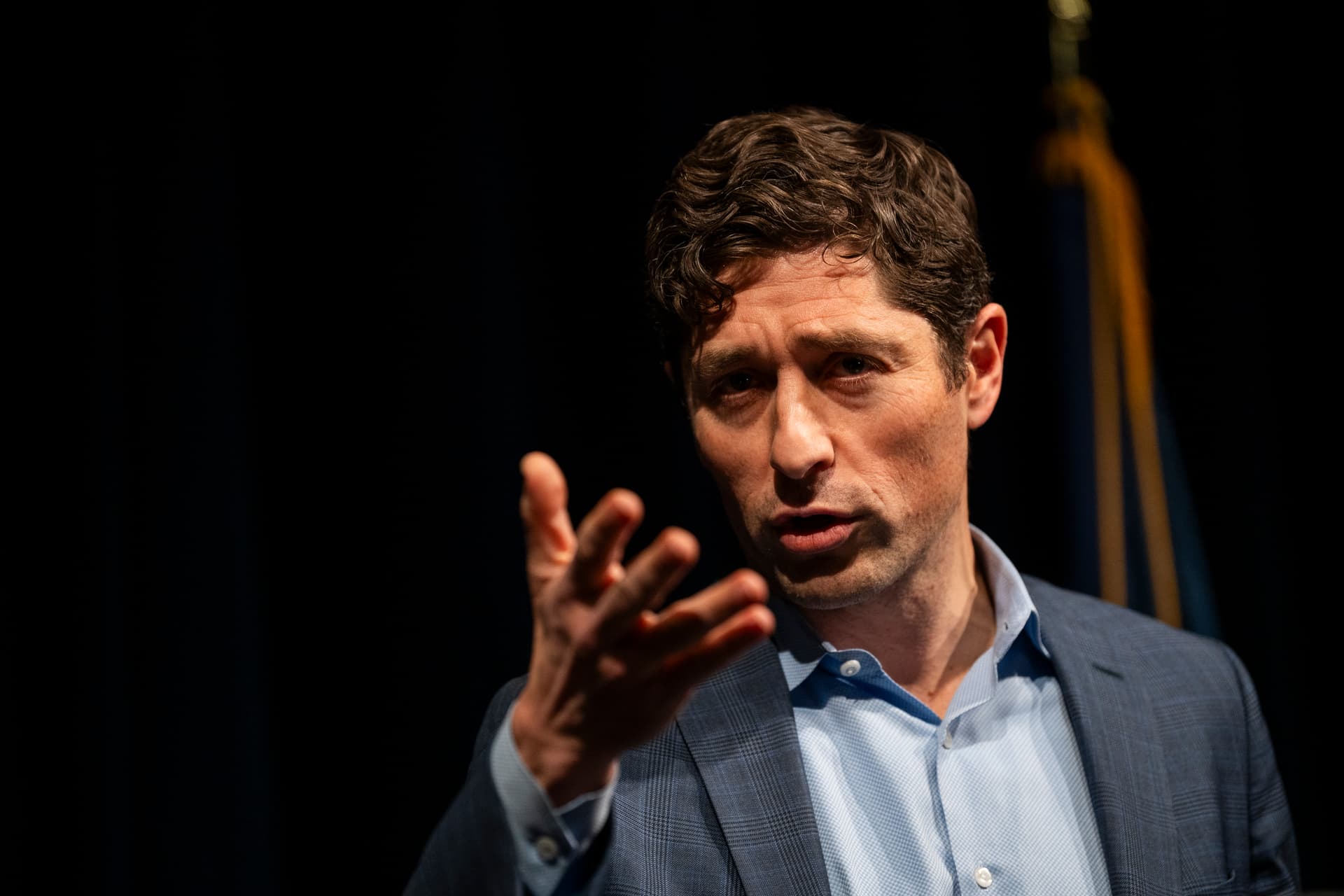 Stephen Maturen/Getty Images Minneapolis's mayor, Jacob Frey.