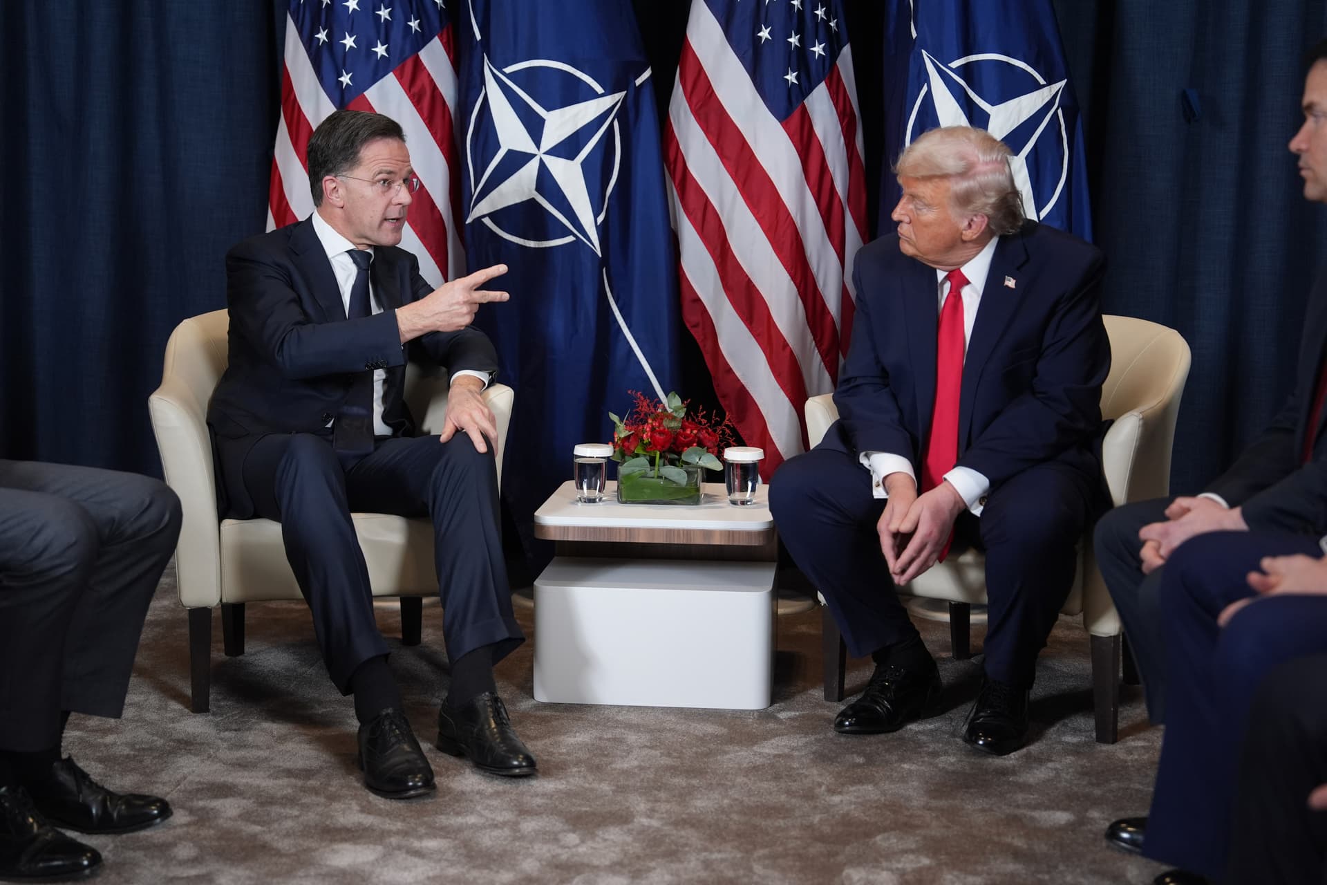 AP/Evan Vucci President Trump, right, meets with NATO's secretary general, Mark Rutte, at the World Economic Forum, Davos, Switzerland, January 21, 2026.