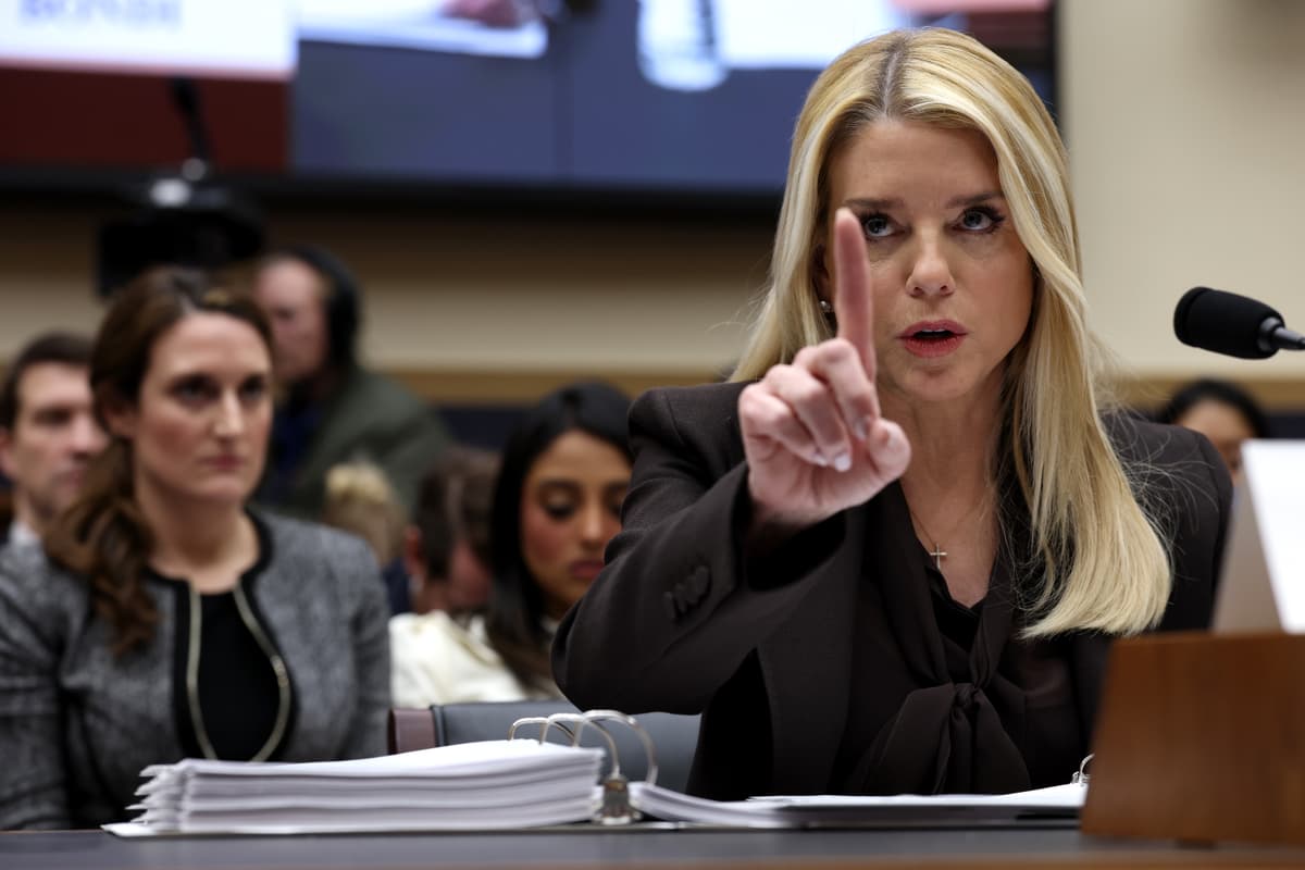 Win McNamee/Getty Images Attorney General Pam Bondi lashes out during her testimony before the House Judiciary Committee on February 11, 2026.