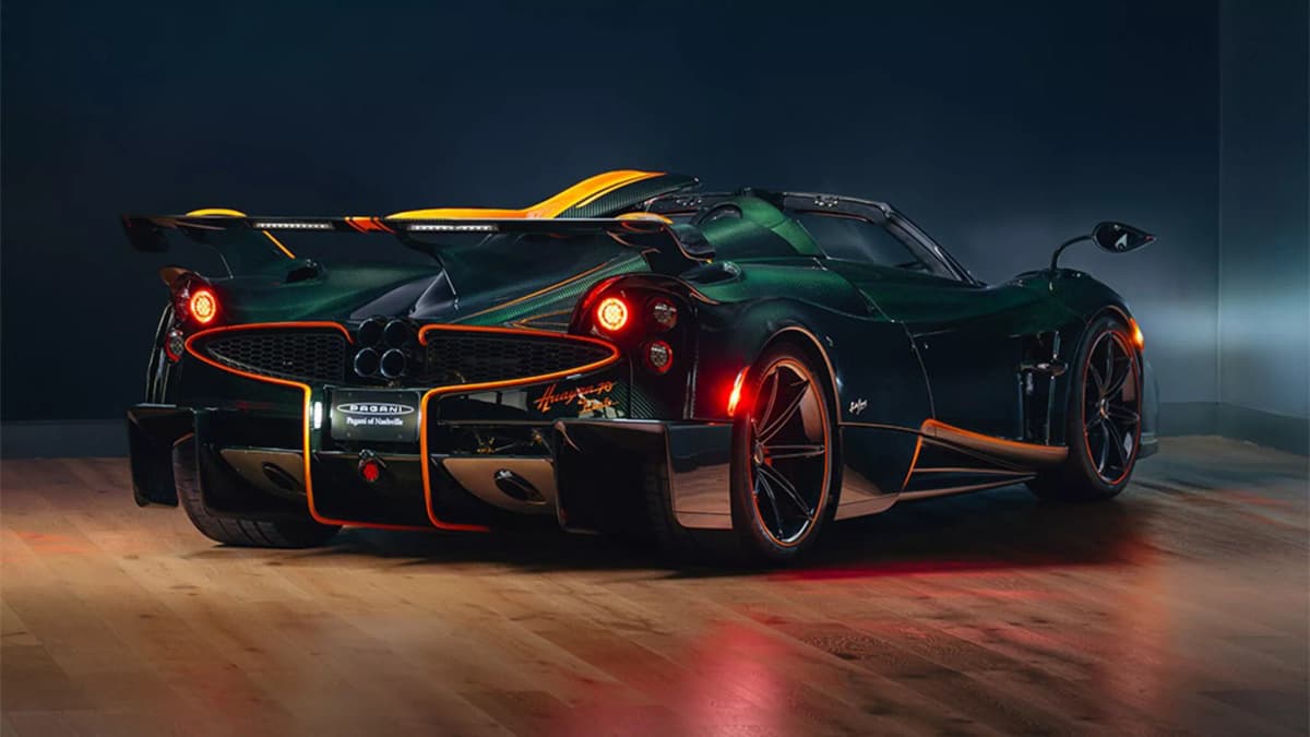 Courtesy of Pagani Pagani Huayra 70.