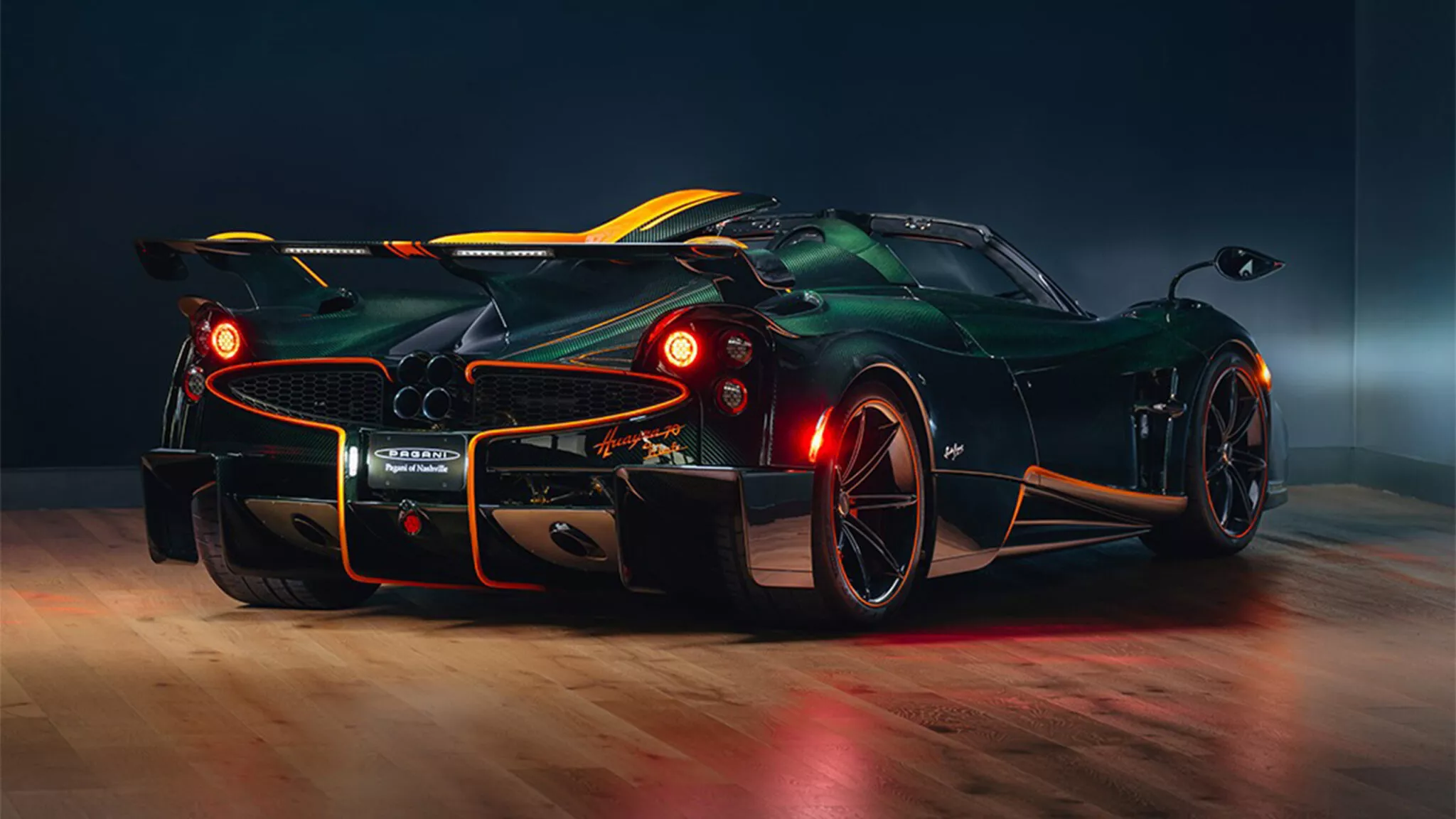 Courtesy of Pagani Pagani Huayra 70.