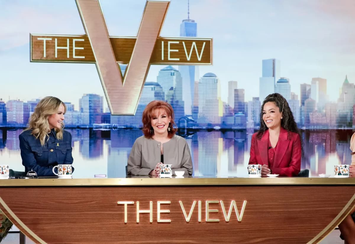 Lou Rocca/ABC via X Sara Haines, Joy Behar and Sunny Hostin appear on ‘The View’ on February 26, 2025.