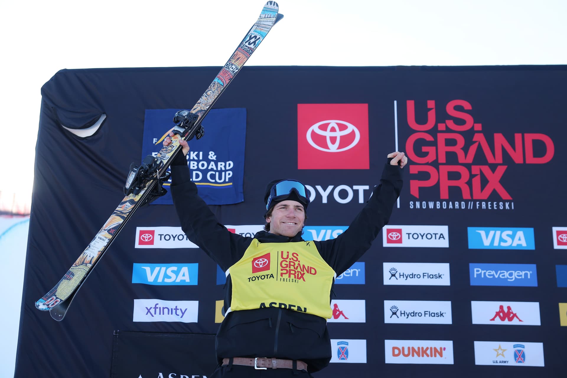 Michael Reaves/Getty Images Hunter Hess of Team USA during the Toyota US Grand Prix 2026 on January 10 at Aspen, Colorado.