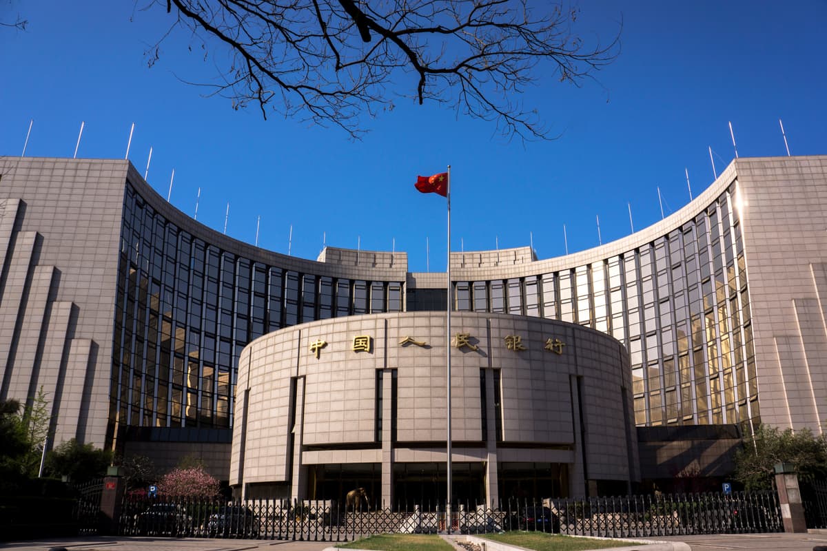 Getty Images The People's Bank of China at Beijing.