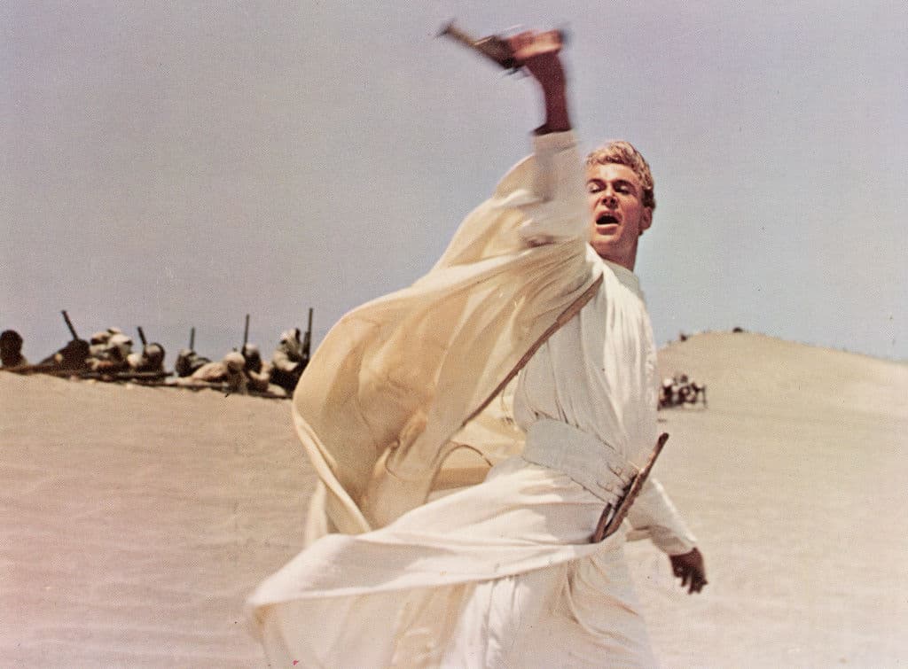 Columbia Pictures/Courtesy of Getty Images) Peter O'Toole in 'Lawrence of Arabia.'