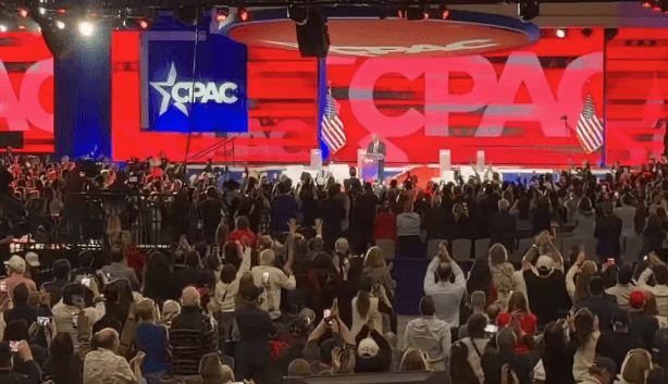 Via X Remarks by the exiled crown prince of Iran, Reza Pahlavi, receive thunderous applause at the CPAC convention at Dallas on March 28, 2026.